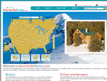 Tablet Screenshot of mountainskirentals.com